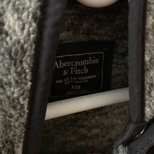 Abercrombie Asymmetrical Snap Fleece